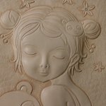 [가죽공예] 가죽공예-인물(아이) 3D<b>카빙</b>