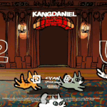 [강다니엘] CYAN 강다니엘 2U 뮤비티저 <b>팬아트</b>