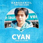 강다니엘 1ST <b>MINI</b> ALBUM [CYAN] HIGHLIGHT...