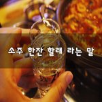 [꼭봐주세요] 소주 한잔 할래 라는 <b>말</b>~
