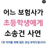 [이것좀봐줘] 초등학생에게 소송건 보험사 청원부탁드려요 !!!@...