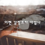 [꼭봐주세요] 이젠 <b>감정</b>조차 아깝다~