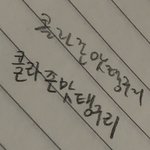 글씨체 <b>갭</b>차이 심하다는 판녀야