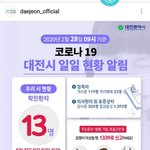 대전 코로나19 <b>현황</b>
