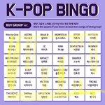 [드루와] 케이<b>팝</b> 빙고,케이<b>팝</b> 과몰입 빙고 해봄