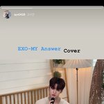 [비오브유] 200405 송유빈 인스타스토리 업로드