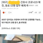 코로나<b>환자</b>를 돌보는 간호사