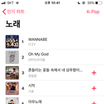 애플뮤직 <b>차트</b>에는 앰멕 없음 ㅋㅋ