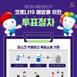 [모두드루와] 코로나19 예방 위한 투표<b>절차</b>