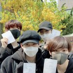 사전 투표 하러간 아이돌들