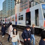 서울지하철1호선 탈선.출근길 대혼잡