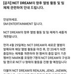 [NCT드림] 드림 공지가 내가 이해한게 맞아?? 아닌가??