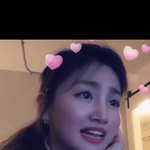 [댓글부탁해] 얘들아 이거 머리<b>위</b>에 하트 무슨 앱 이야?