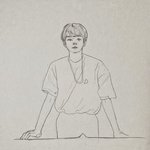 [EXO] 나 <b>예전</b>에 그림대회하면 참가하려고 그렸던거