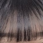 와 나 앞머리 <b>정갈</b>했던 것 좀 봐