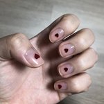 <b>희희</b> 매니큐어 발랐다^^