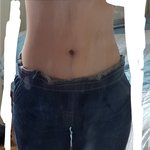 나 허리 많이 <b>통짜</b>야?