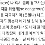 으르렁 <b>가사</b>로 뭔가 주작 설렘썰