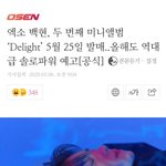 [EXO] 딜라이트 정말 백현이 같은 단어지 않냐