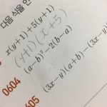 중3 <b>인수</b>분해 알려주라...