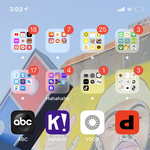 mbti별 홈스크린 정리하는거