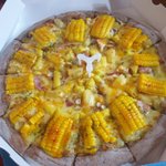 ㅆ1발 알볼로 <b>옥수수</b> 피자 줜나 맛있네
