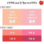 [댓글부탁해] 얘들아 이 퍼스널컬러 진단