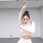 [드루와] 청하 새로나온 신곡 신기한 안무.gif