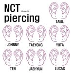 [NCT] 엔시티 귀 뚫은 <b>위치</b>