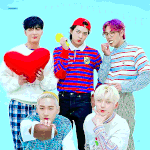 뉴이스트 내돌의 <b>온도</b>차 찍은거
