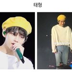 뷔 두얼굴 오지네;;