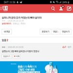 뼈에 살이 어떻게 찌냐 무식한 <b>머저리</b>년아