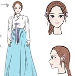 [이것좀봐줘] 웹툰 여주인공 스케치 어때?