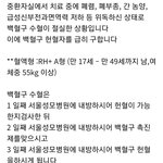 A형 <b>혈액</b>이 필요하다고 합니다 도와주세요