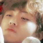 어린 반항의 눈빛