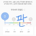 나 타팬인데 아이즈원