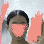 얘들아 내 <b>이마</b> 넓은편이야?????