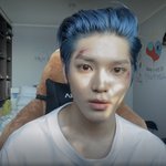 [NCT] 팬들 보여주려고 분장 <b>안</b>지우고 숙소까지 <b>온</b> 참리다,,,