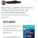 [모두드루와] 아미들 24시간 만에 기부금 12억 모은거