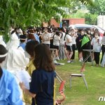 광주 코로나 <b>감염</b> 학생들 모습 사진