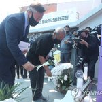 미군 장갑차에 희생 여중생 2명 사건 18주기 추모 행사