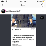 또추가)추가) 미국 경찰이 여성분 <b>탐폰</b> 손으로 뺀거 봤어??