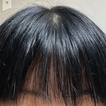 반곱슬 <b>개심</b>했었는데 많이 펴졌다ㅠ