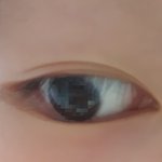 다래끼 났는데 쌍꺼풀 <b>개진</b>해짐