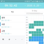 [드루와] 내 20일 공부 <b>타임라인</b> 봐줘ㅎㅎ
