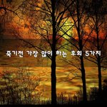 [꼭봐주세요] 죽기전 가장 많이 하는 후회 5가지~