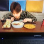 세계 최초 애기 <b>국수</b> 식사 방송