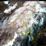 내일부터 비 많이 올듯. 이시간현재 위성,<b>레이더</b> 영상