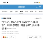 [드루와] 7월 1일부터 <b>전면</b>등교함