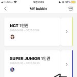 [모두드루와] 엔시티 버블이랑 이특 버블 후기 알려드림